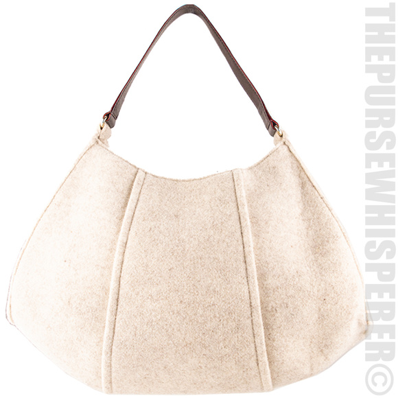 Like NEW Kate Spade Large Wool Beantown Cadee Hobo - Picture 8 of 8